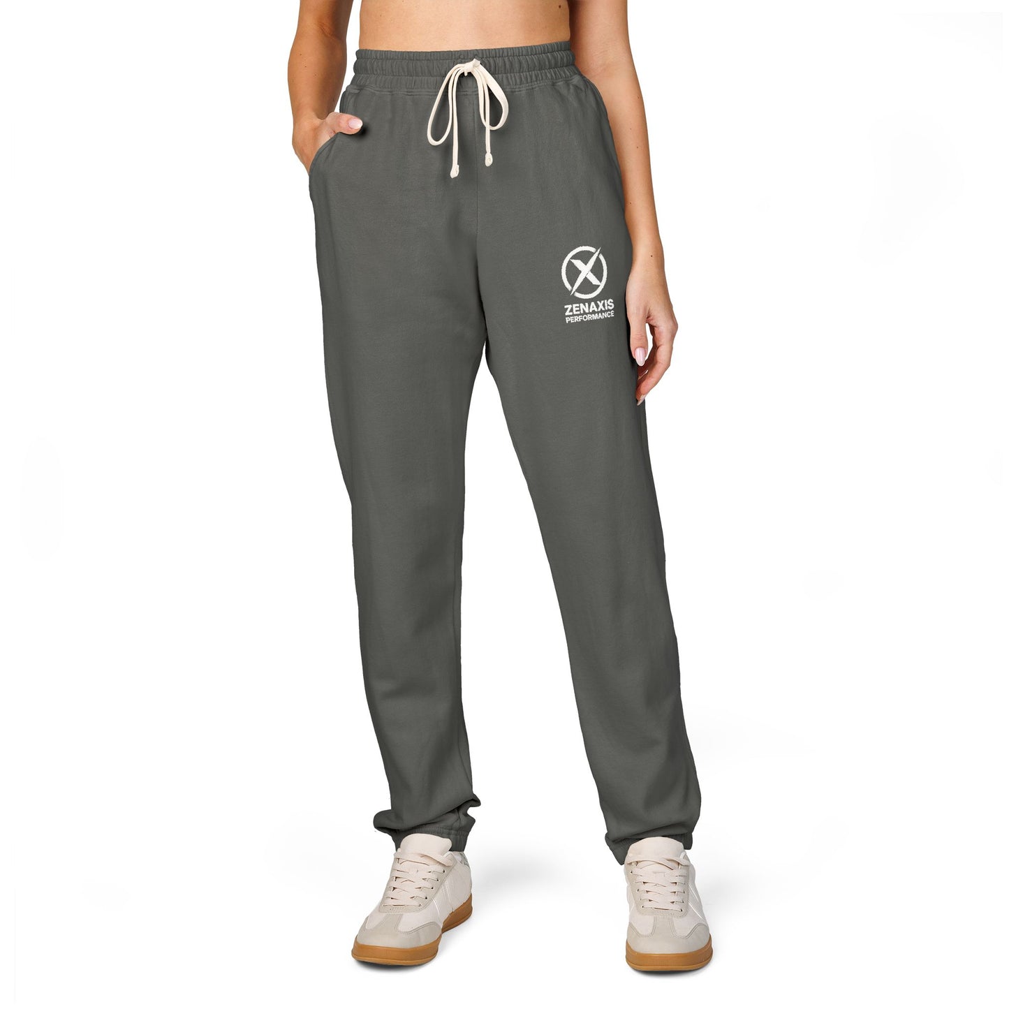 Unisex Garment-Dyed Fleece Sweatpants