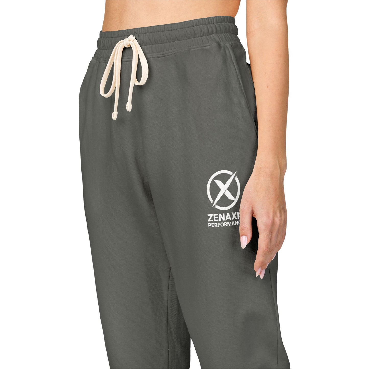 Unisex Garment-Dyed Fleece Sweatpants
