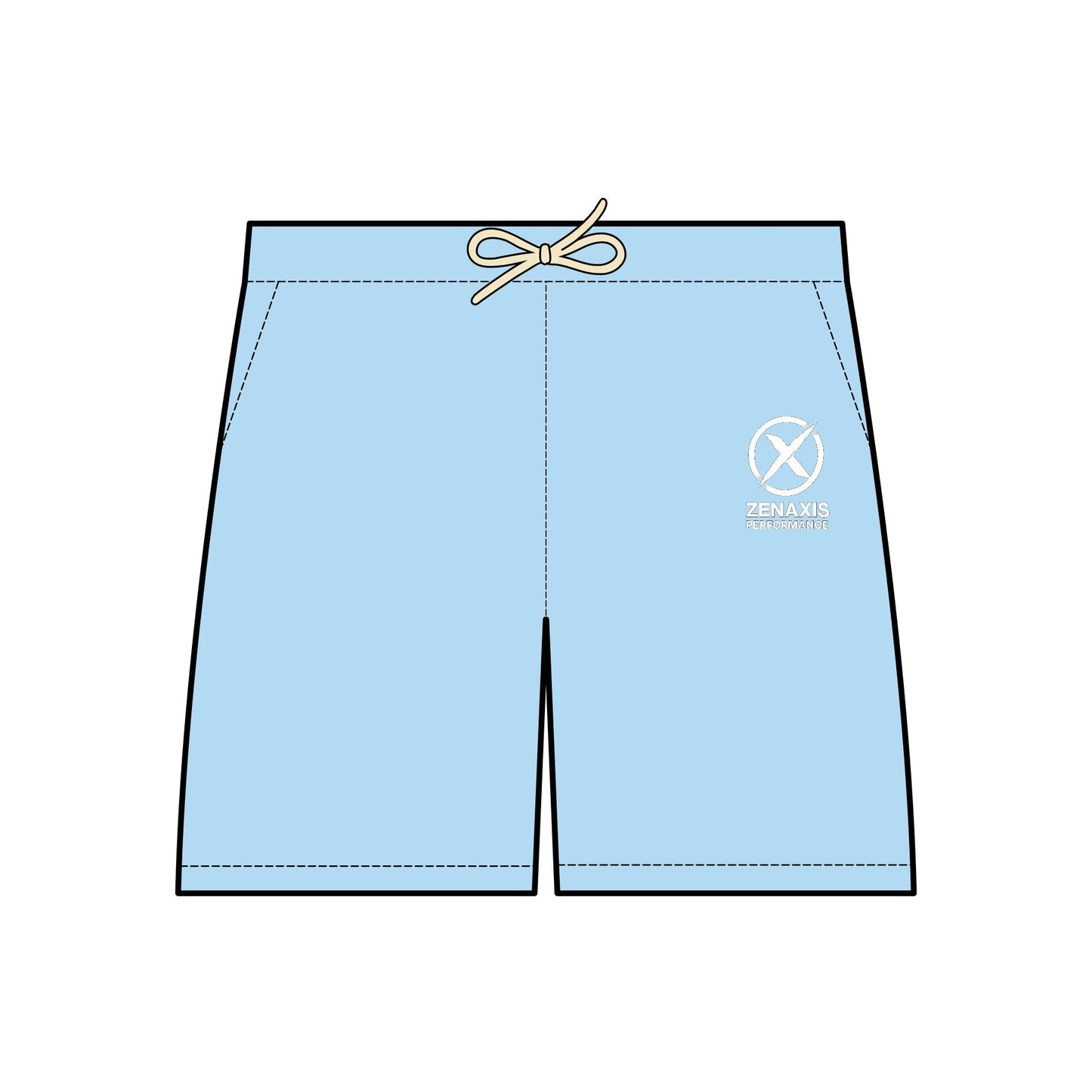 Unisex Garment-Dyed Lightweight Fleece Sweat Shorts